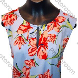M Alfred Sung Sleeveless Blouse - summer/resort/vacation wear 5006